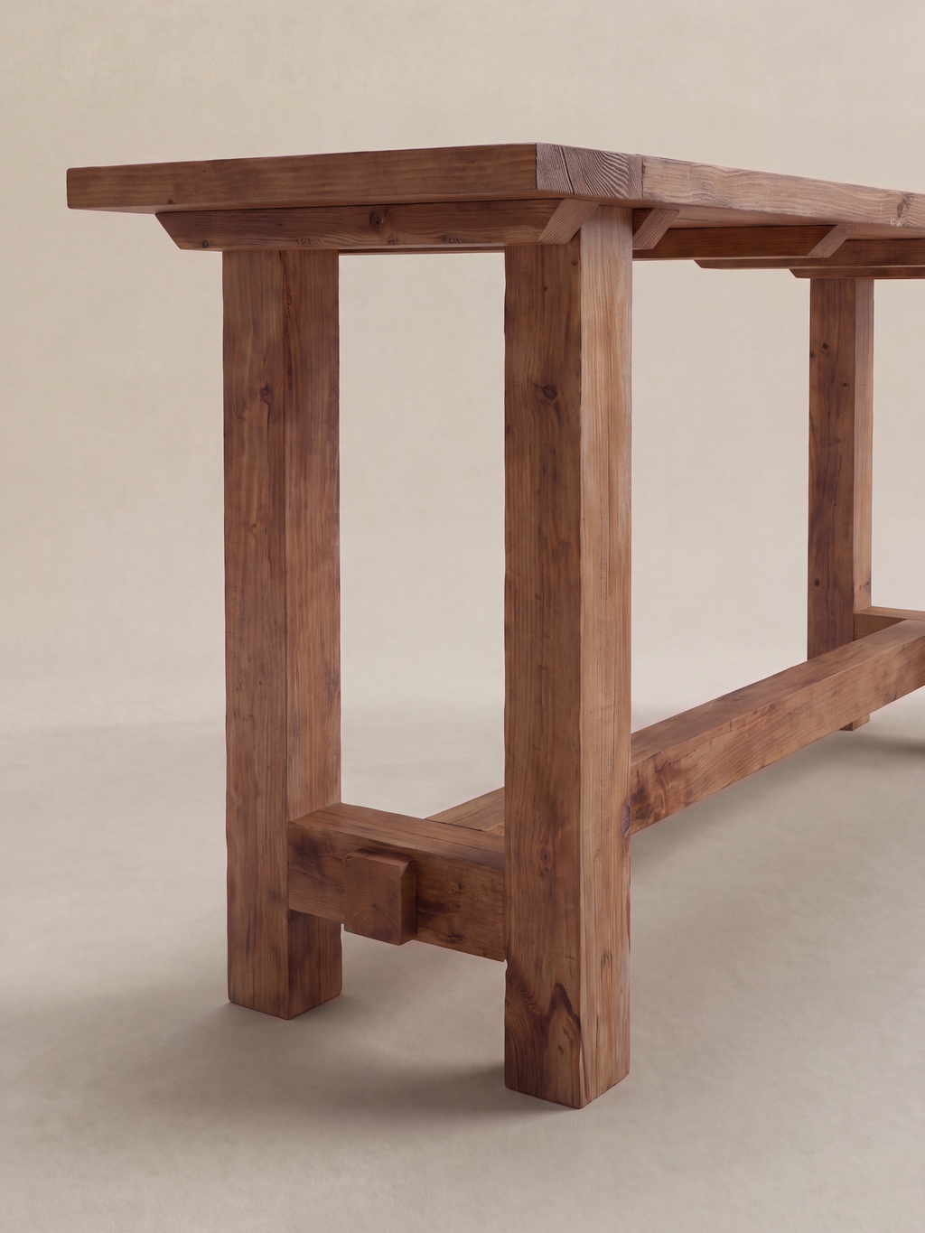 Farmhouse Hallway Table — alternative angle b