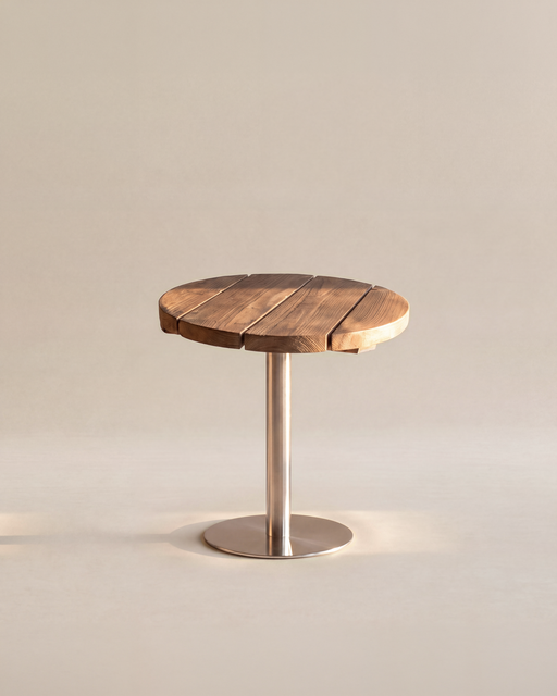 Slatted Round Table Top