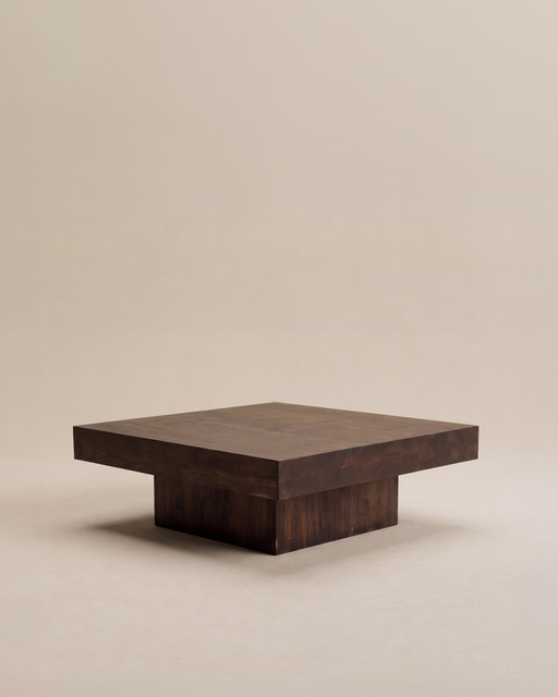 Square Base Coffee Table