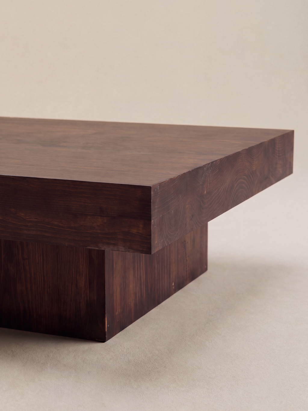 Square Base Coffee Table — alternative angle a