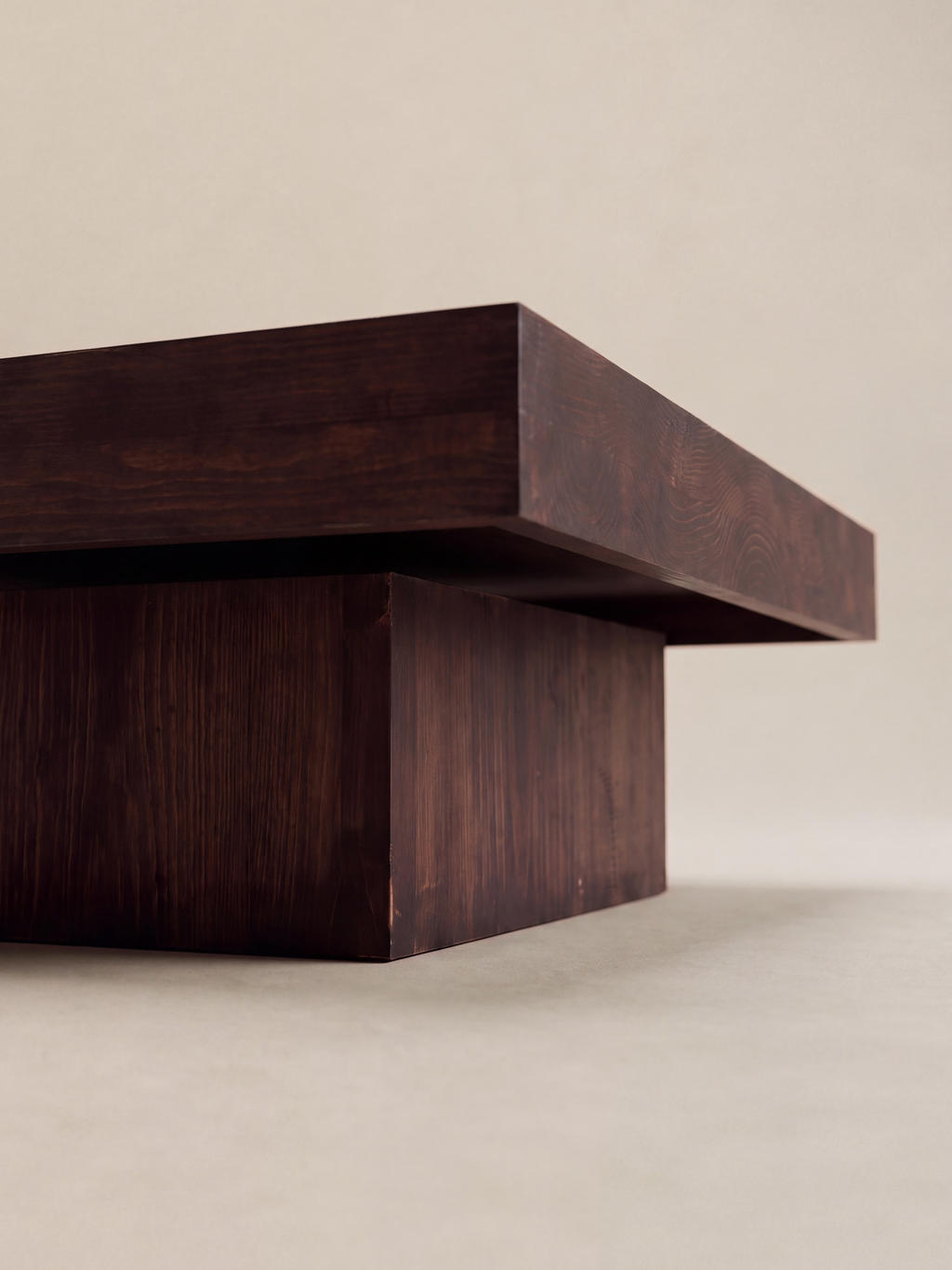Square Base Coffee Table — alternative angle b