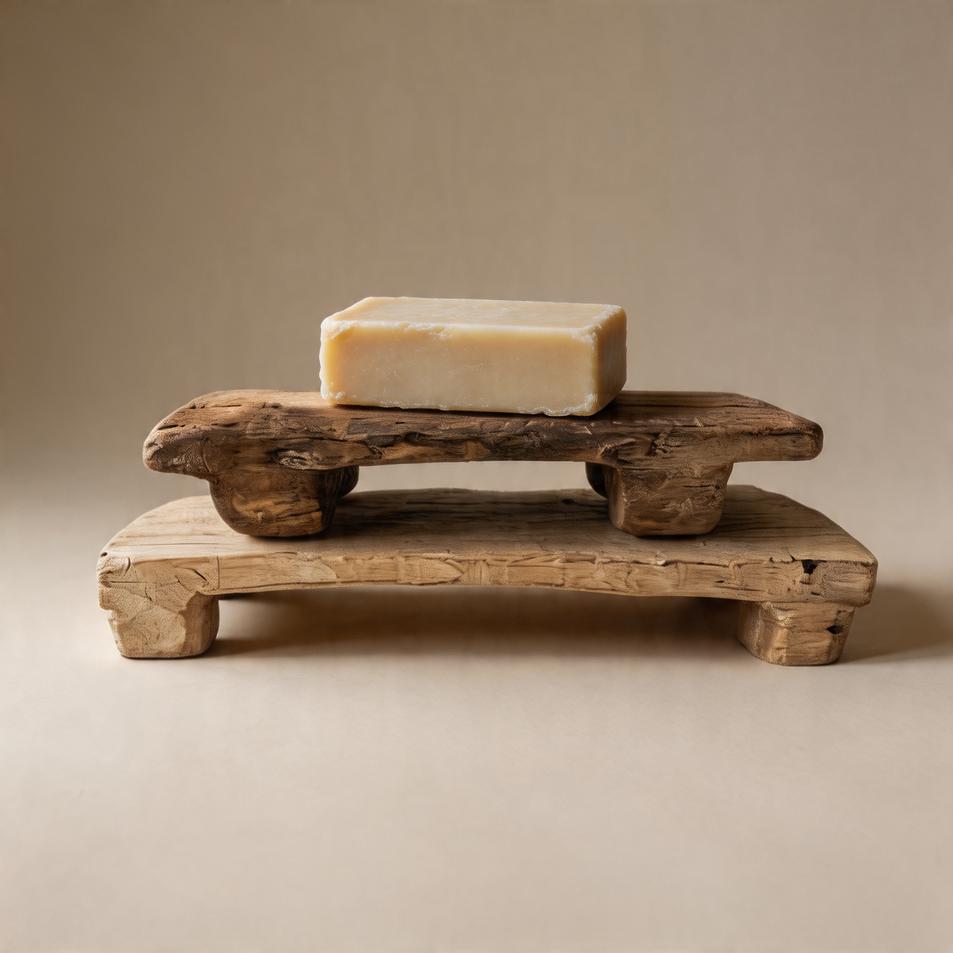 Hand carved soap dish