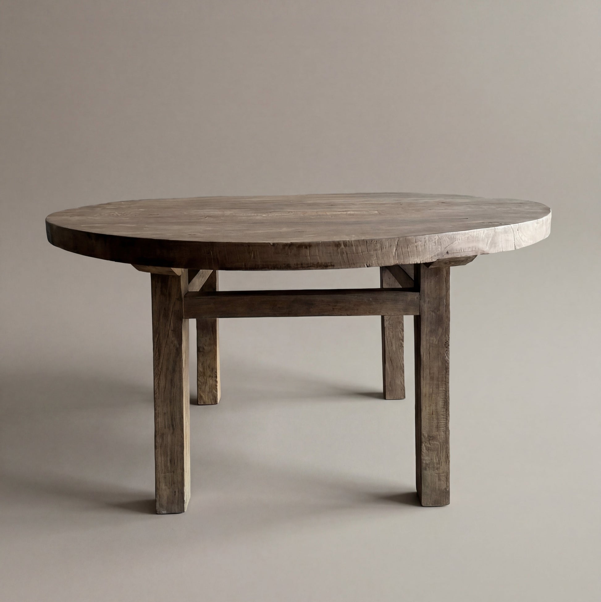 Round Farmhouse Dining Table